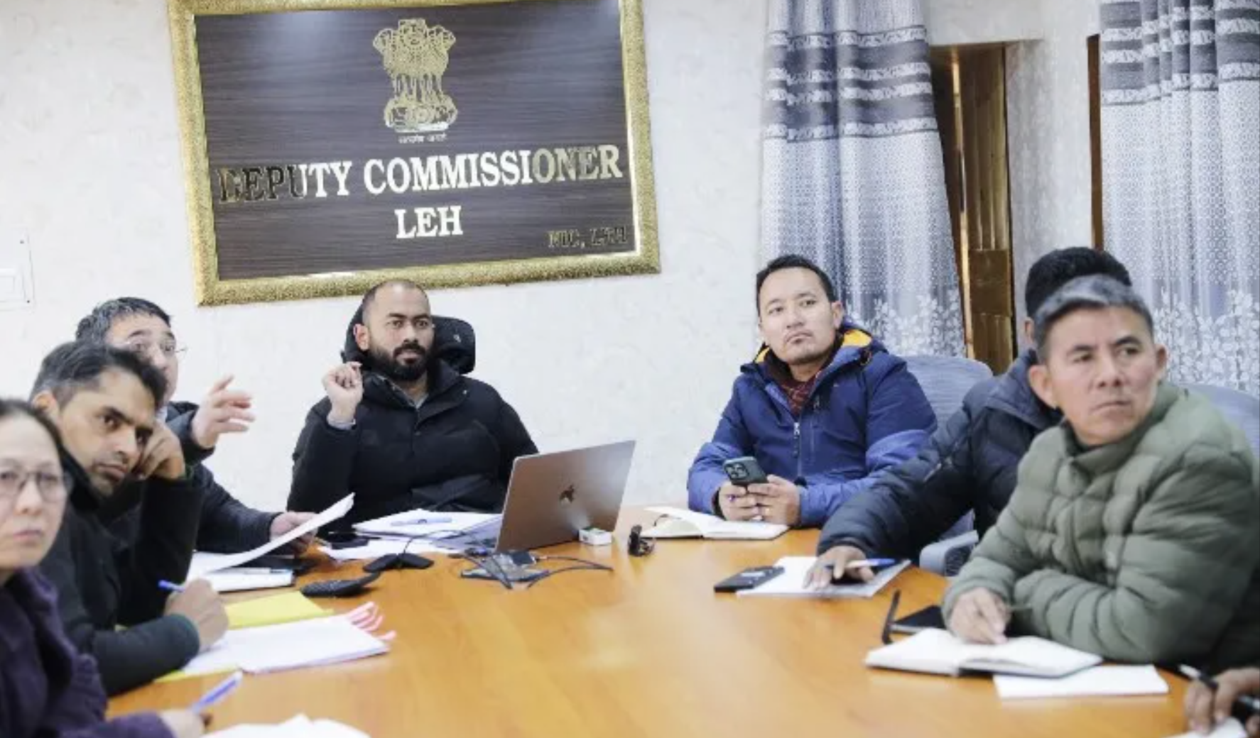 Leh DC reviews progress of Vibrant Villages and Centrally Sponsored Schemes