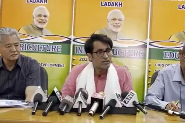 BJP’s Pradeep Bhandari Outlines Vision for ‘Viksit Ladakh 2047’